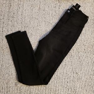W/Tags! Fashion Nova High Waisted Black Wash Jeans